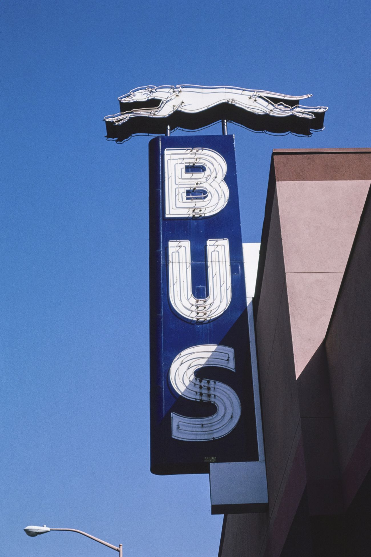 Greyhound Bus sign, Gabilan Street